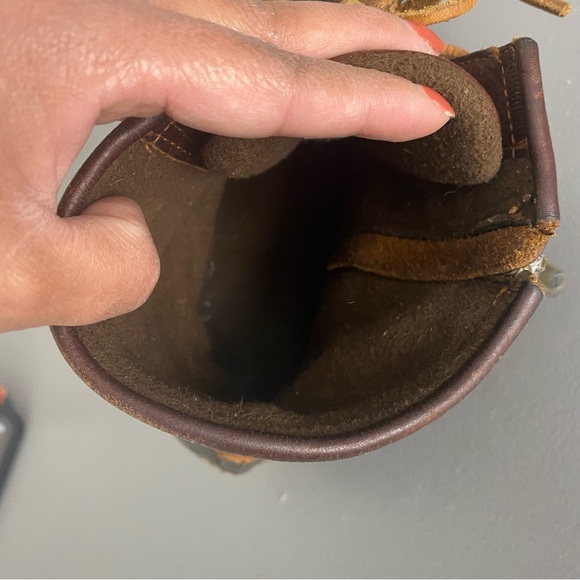 Sperry Womens Rubber Brown Black Waterproof Fall duck Boots 9 - Picture 7 of 10